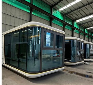 Edificio Modular Prefabricado Moderno, Panel Sándwich de EPS/Lana de Roca, Transpirable, Diseño Rústico, Construcción en Contenedor, 4 Años de Garantía - Product Image 2