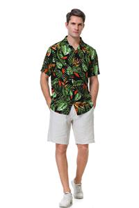 Fabrication de chemises de plage au Pakistan offrant un coton coupe décontractée avec service OEM et quantité minimale de commande pour les revendeurs de vêtements de vacances - Product Image 5