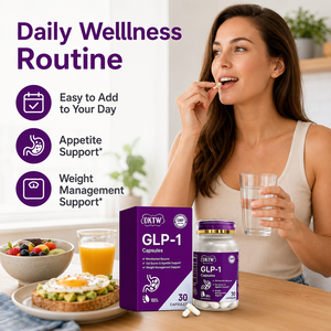 OKTW GLP-1 Capsules 30 Count Appetite Support Weight Management Natural <b>Supplement</b> - Product Image 6