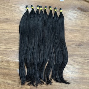 ผมต่อปลายผมบริสุทธิ์แบบคู่ผมต่อแบบมีผมตรงสีธรรมชาติ - Product Image 1