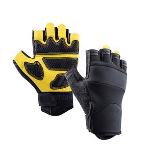 Gants d'entraînement d'haltérophilie en néoprène de fitness en gros Gants d'haltérophilie avec logo personnalisé - Product Image 1