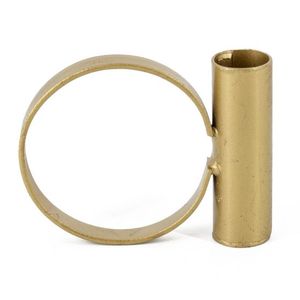 Ensemble de bougeoirs en métal doré moderne en gros, style nordique minimaliste, bougeoir en fer pour centre de table de mariage, décoration de maison de luxe - Product Image 1