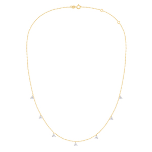 Luxe 14k Véritable Or Diamant Pendentif Fine Rikhava Diamants Pierre Bijoux Mariage Fiançailles Charme pour Hommes et Femmes - Product Image 1