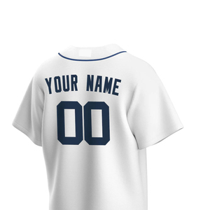 Jersey de béisbol de suministro directo de fábrica en diferentes tamaños Jersey de béisbol de etiqueta privada personalizada en color sólido - Product Image 6