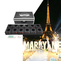 Système d'allumage pyrotechnique professionnel à 12 canaux pour feux d'artifice et fontaines froides, avec télécommande