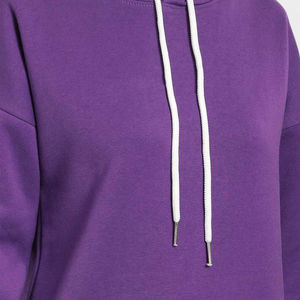 Sweats à capuche pour femmes Sports Sweats à capuche respirants avec poche Sweatshirts Matériau original Femmes 100% coton Hoodies - Product Image 5
