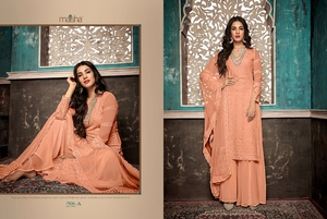 Maisha-vestido bordado estilo indio paquistaní para mujer, traje de fiesta de boda, Varni, Export, Georgette, venta al por mayor - Product Image 6