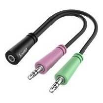 Adaptador de Auriculares Negros Modelo 00200351 - Product Image 1