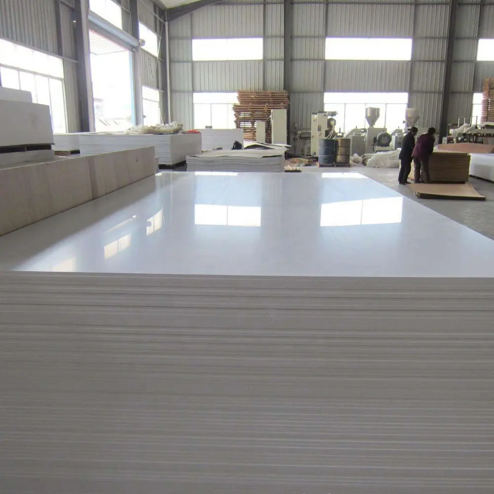 Melhor preço 3mm-25mm PVC foam board com boa qualidade em shandong province