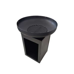 Plancha Redonda Multifuncional <span class=keywords><strong>para</strong></span> Patio Trasero, Parrilla <span class=keywords><strong>de</strong></span> <span class=keywords><strong>Leña</strong></span>, Barbacoa <span class=keywords><strong>de</strong></span> <span class=keywords><strong>Metal</strong></span> Negro <span class=keywords><strong>para</strong></span> <span class=keywords><strong>Cocina</strong></span> al Aire Libre, Venta al por Mayor <span class=keywords><strong>de</strong></span> Fábrica - Product Image 3