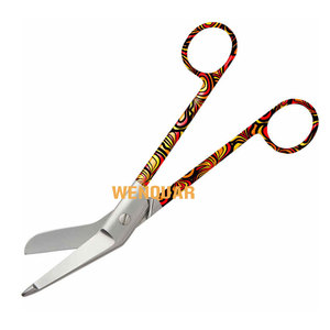 Tijeras de vendaje Lister de 5,5 pulgadas de primera calidad, mango medio dorado, herramienta quirúrgica médica más vendida de acero inoxidable de Wenquar - Product Image 5