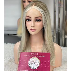 100% cheveux humains vietnamiens dentelle fermeture perruques haute qualité droite vietnamien cheveux bruts perruques dentelle personnalisable prix de gros - Product Image 3