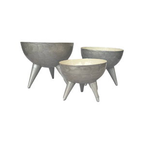 Premium Set Of Two Enamel <b>Coated</b> Metal Serving Bowl Stylish Fruits/Salad Serving Use Home Hotel Dining Room Kitchenware <b>Products</b> - Product Image 1