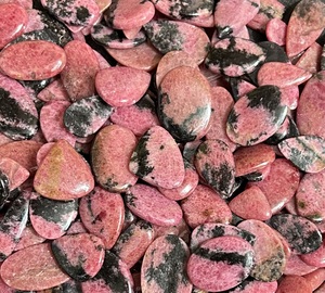 อัญมณีทรงโรโดไนท์ทรงหลังเบี้ยทรงหลวมเกรด AAA สำหรับเครื่องประดับทุกขนาด - Product Image 2