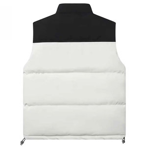 Gilet matelassé d'hiver décontracté respirant de haute qualité, grande taille, avec logo personnalisé, sans manches, pour hommes – Meilleures ventes - Product Image 2