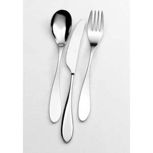 Fabricant modèle régulier ensemble de couverts argent poli ensemble de couverts en acier inoxydable poignée épaisse - Product Image 5