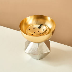 Luxury Metal <b>Bakhoor</b> Burner Set with Gold and Silver Finish Elegant Arabic <b>Oud</b> Incense Burner Premium Ramadan Eid Gift & Home - Product Image 4