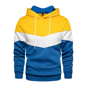 Sudadera con capucha de gran tamaño para hombre, sudadera de invierno con logotipo personalizado y diseño de cuentas bordadas, gran oferta, tela polar, recién llegado - Product Image 1