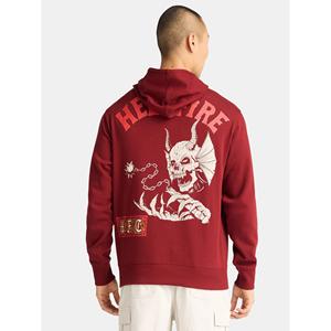 เสื้อฮู้ดดี้คุณภาพสูงแบบมีซับในสำหรับผู้ชาย เสื้อสเวตเชิ้ตพิมพ์ลายทั่วตัว สไตล์ลำลอง เสื้อฮู้ดดี้ผู้ชายสำหรับงานพิมพ์จำนวนมาก รับผลิตแบบ OEM - Product Image 2