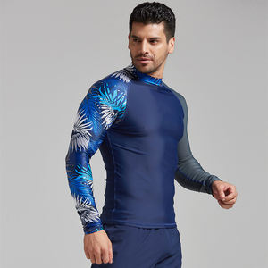 Camisa de compresión de manga larga de calidad superior para hombre logotipo personalizado sublimación impresa Rash Guard Spandex/poliéster SEWARD SPORTS - Product Image 6