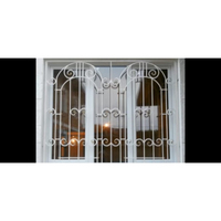 Reja de Seguridad para Ventanas de Acero Inoxidable, Minimalista, Antirrobo, Impermeable, para Exteriores, para Casa, Villa, Granja, Hospital, Hotel, Apartamento