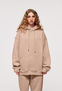 ชุดเสื้อฮู้ดและกางเกงวอร์มโอเวอร์ไซส์2024ใส่สบายเหมาะสำหรับฤดูใบไม้ร่วงฤดูหนาว - Product Image 5