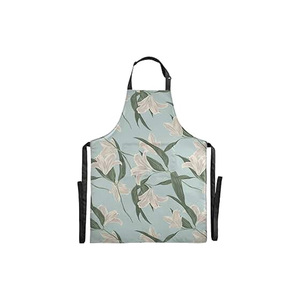 Tablier de cuisine de restaurant avec poches Vente en gros logo personnalisé 100% coton - Product Image 3