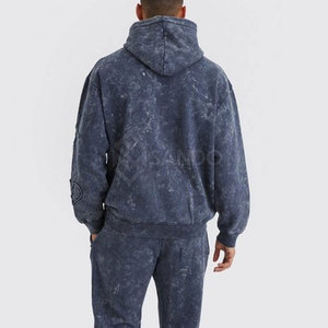 Chándal de lavado ácido de alta calidad para hombre para uso informal, chándales de lavado ácido para correr para hombre - Product Image 2