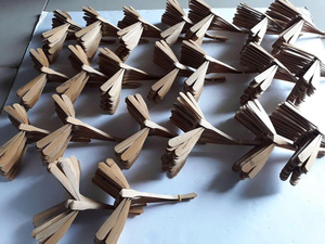 ของเล่นสร้างสมดุลจากไม้ไผ่แมลงปอแบบดั้งเดิมของขวัญของที่ระลึกงานฝีมือจากไม้เวียดนามแบบแฮนด์เมดสำหรับตกแต่งงานปาร์ตี้สำหรับเด็ก - Product Image 4
