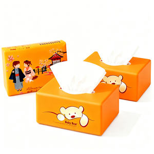 Caja de pañuelos faciales de calidad premium, suaves, absorbentes y desechables, ideales para el hogar, hoteles, oficinas y suministros comerciales. - Product Image 4