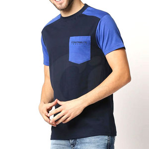 T-shirts pour hommes légers 100% coton, écologiques, respirants, à séchage rapide, manches courtes, coupe classique pour une utilisation en extérieur, prix bas - Product Image 2
