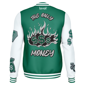 Vente en gros de patchs en chenille brodés personnalisés veste universitaire corps en laine manches longues veste universitaire Letterman Baseball College - Product Image 2