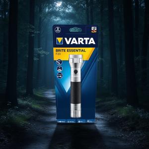 Brite F20หอมระเหยไฟฉายอเนกประสงค์สีดำและเงิน (40 LM LED) 015618101401 - Product Image 3