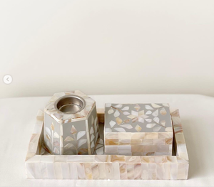 Diseño creativo incrustaciones de hueso árabe Mubkhar Bakhoor caja quemador de incienso de madera almacenamiento decoración del hogar con características madre perla incrustaciones - Product Image 6