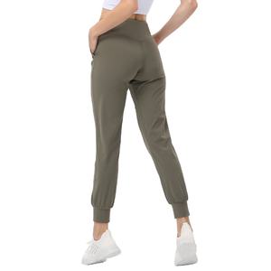 Pantalon de survêtement pour femme de haute qualité, OEM, respirant, coupe classique, taille mi-haute, style décontracté - Product Image 5