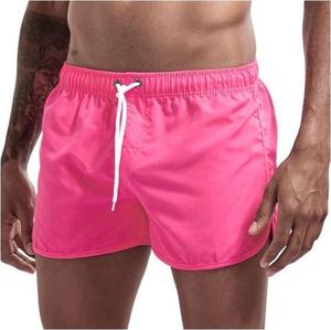 Short de sport pour hommes de haute qualité respirant coton Bermuda Style Simple Design décontracté fermeture à cordon motif solide tricoté - Product Image 5