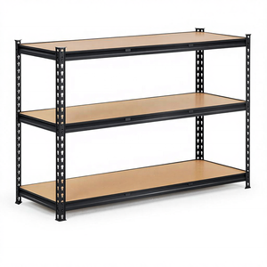 Estanterías Metálicas Resistentes de 3 Niveles Ajustables para Garaje, Capacidad de 1320 Libras, 48 Pulgadas de Ancho <span class=keywords><strong>x</strong></span> <span class=keywords><strong>24</strong></span> Pulgadas de Profundidad <span class=keywords><strong>x</strong></span> 72 Pulgadas de Alto, Estanterías Independientes para Almacén - Product Image 1