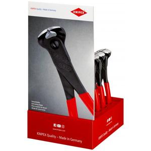 Juego de 10 Piezas de Alicates de Corte Diagonal Knipex de 200 mm, Tijeras y Cortadores - Product Image 3