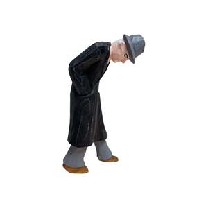 YEEYAYA intagliato a mano statua in legno Art déco Design scultura di bambù per soggiorno decorazione decorazione per la casa figurina in legno - Product Image 5