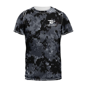 New Custom Printing Men Cotton Feel Sublimation Shirts 100% Polyester Shirts for Sublimation Customized T Shirt Logo Printing - Product Image 5