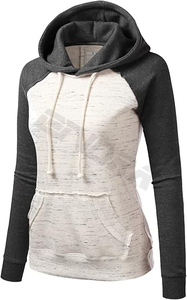 Sweat-shirt en coton de haute qualité pour femmes avec pull à capuche personnalisé Logo de marque imprimé Style décontracté grande taille pour l'hiver et l'été - Product Image 2