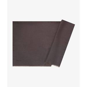 Châle ethnique rectangulaire anthracite en polyester avec paillettes et franges - Product Image 1