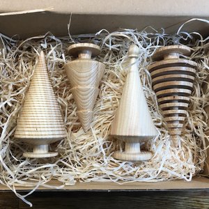 Celebre con estilo: la decoración navideña más vendida y árboles de madera hechos a mano - Product Image 3