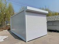 Contenedor de Almacenamiento Prefabricado de 20 pies para Exteriores, Casa, Oficina, Garaje, Almacén, en Venta para Autos, Hecho en China