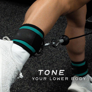 Adjustable <b>Ankle</b> Straps Premium Quality Workout Gym Fitness Workout Multi Color Gym <b>Ankle</b> Strap - Product Image 5