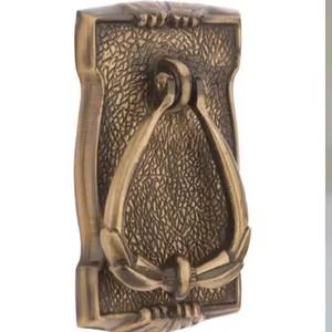 Aldaba de puerta de Metal decorativo para el hogar, Hotel, Villa, decoración de puerta delantera, estilo Vintage, accesorios de Hardware de puerta de anillo resistente - Product Image 5