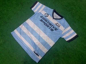 Maillot de football personnalisé de haute qualité à col en V et manches courtes pour hommes, séchage rapide, respirant, 100 % polyester, service OEM, personnalisable - Product Image 2