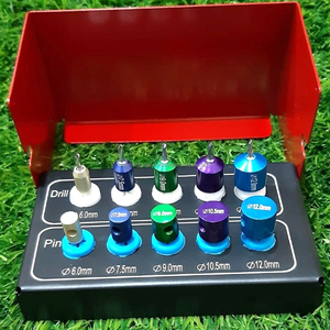 Kit de Posicionamiento de Guía de Implantes Dentales de Acero Inoxidable Manual Profesional, Juego de 10 Instrumentos Quirúrgicos, Venta al por Mayor de Fábrica - Product Image 4