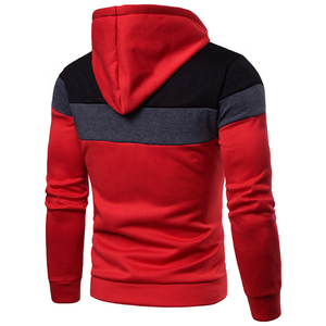 Nouveau style de sweats à capuche épais en coton de luxe OEM design uni en vrac surdimensionnés pour hommes - Product Image 3