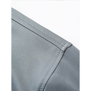 Jersey informal de negocios para hombre para Polo negro liso de manga corta con logotipo bordado de impresión personalizada Camiseta deportiva de golf - Product Image 3